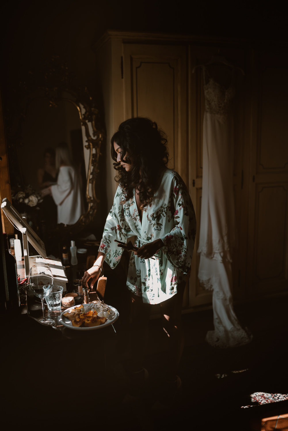 bridal portraits wedding Tuscany amsterdam wedding photographer 
