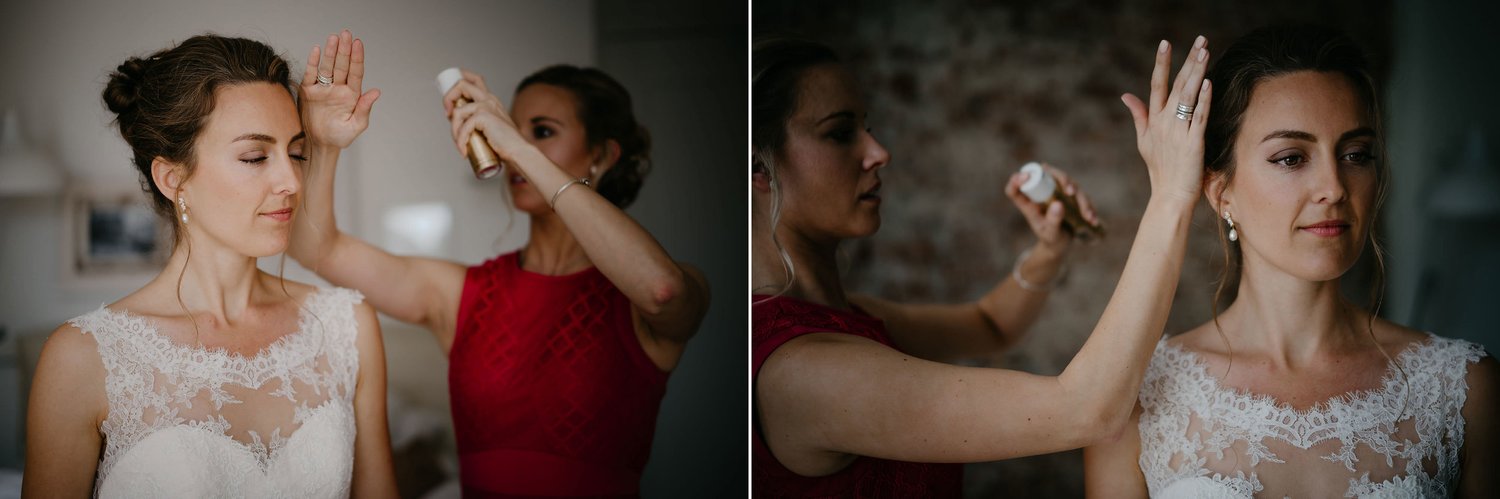bride wedding hair and make-up photographer mark hadden