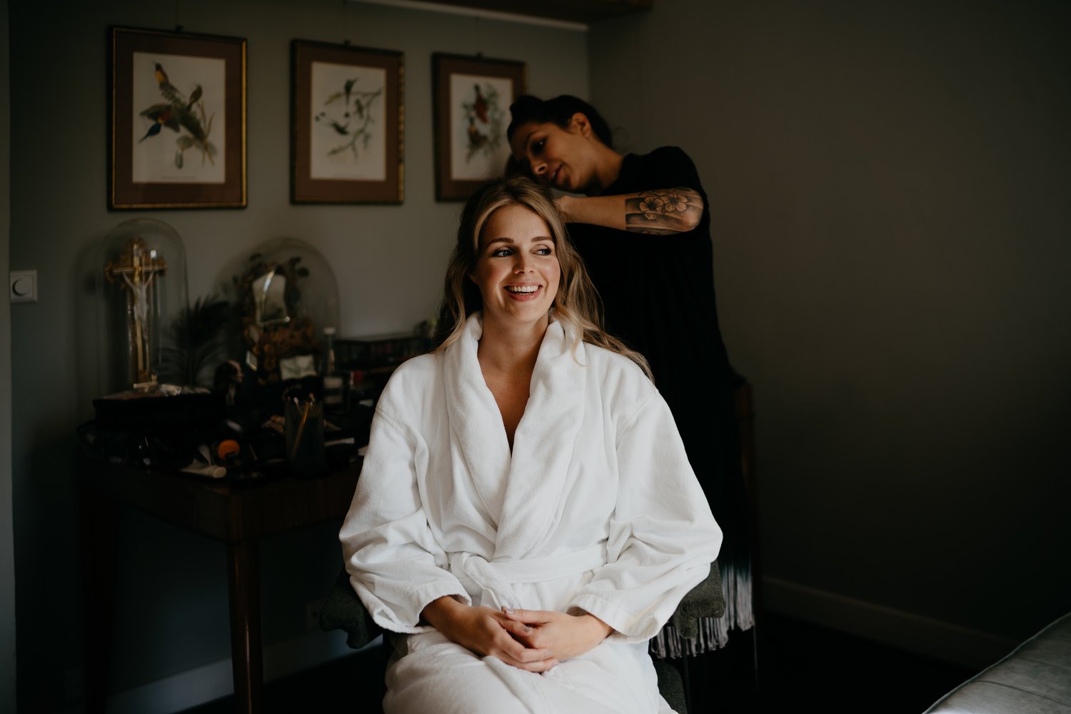 Bridal make up and hair amsterdam, photography mark hadden