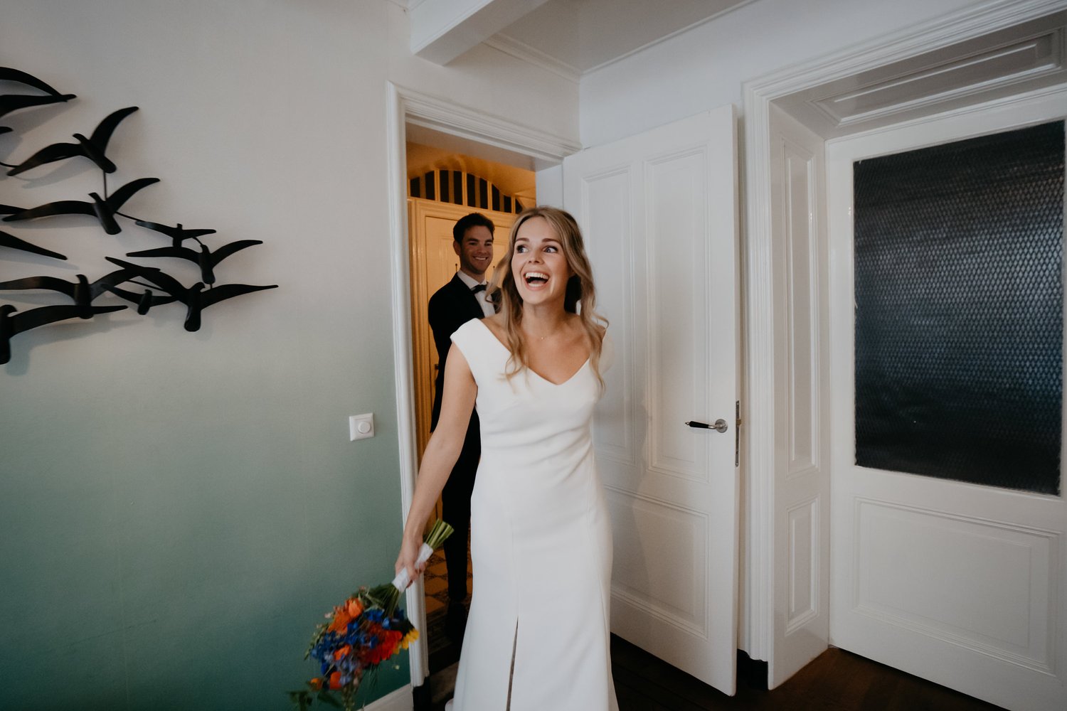bride and groom wedding photography amsterdam
