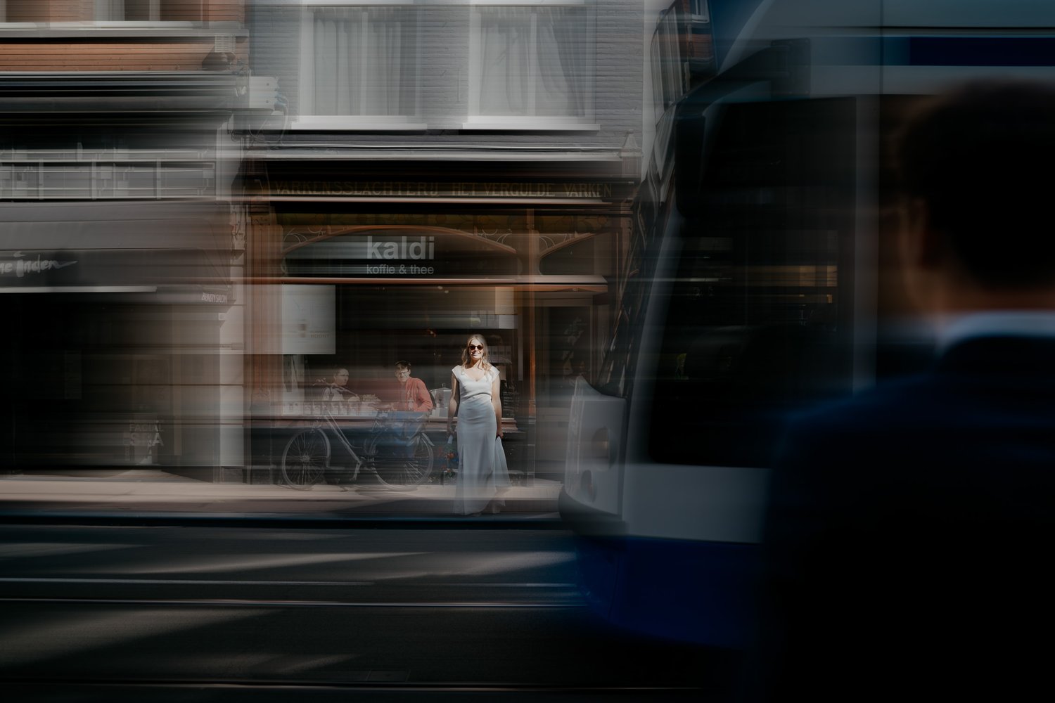 Creatieve trouwfotografie in Amsterdam door Mark hadden