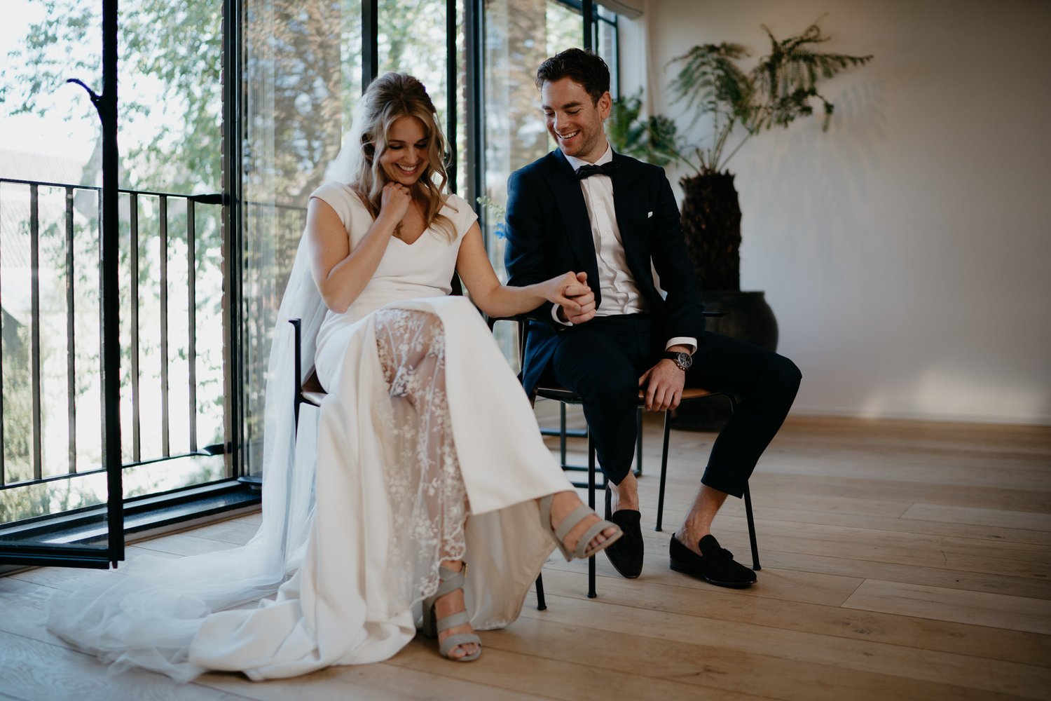 Lovely couple getting married in Amsterdam best wedding photographer in amsterdam