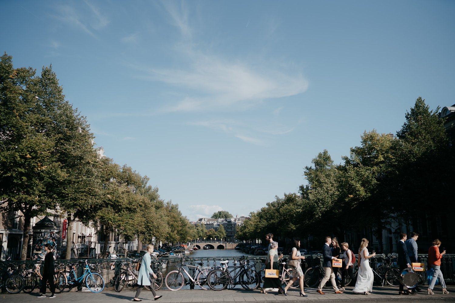 summer weddings in Amsterdam by mark hadden photography 