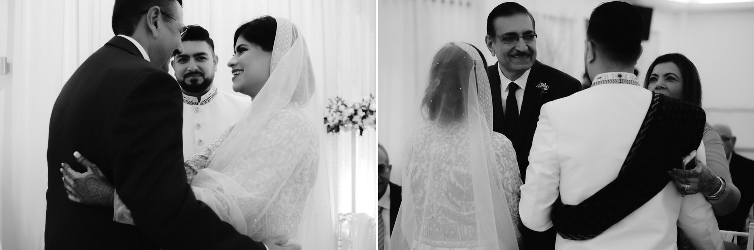 Bride and groom wedding photography