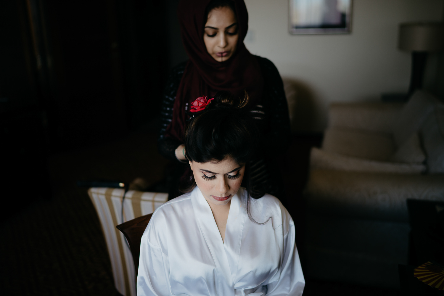 Aqil and Benazir, destination wedding in Tanzania, wedding photograph by Mark Hadden, photo 1