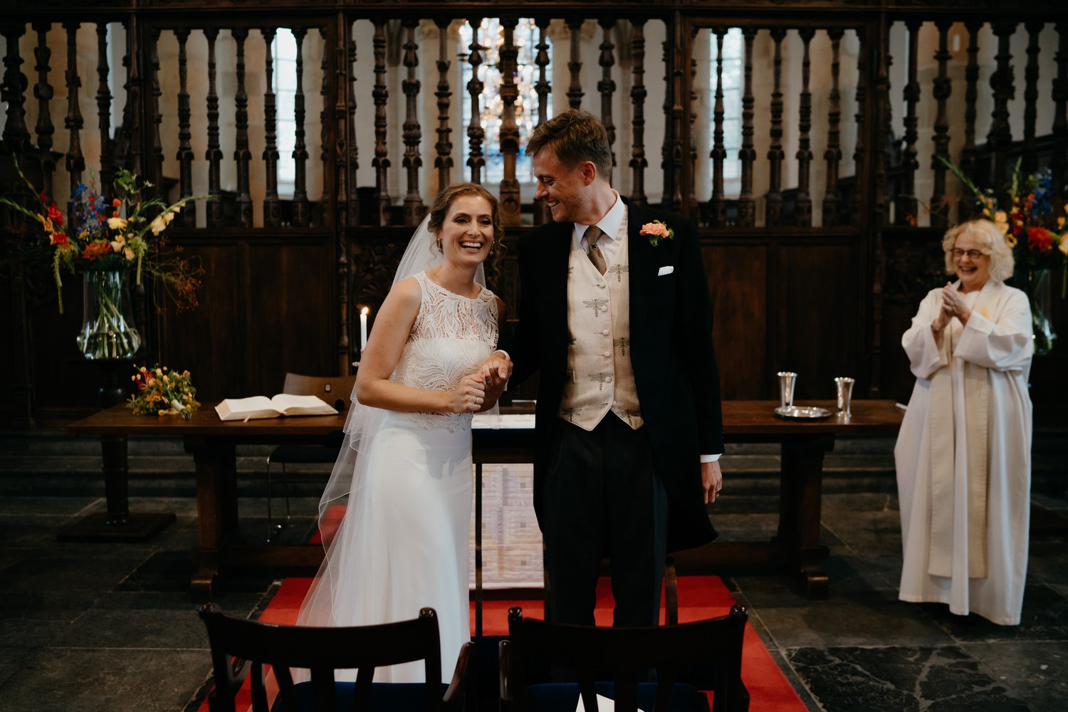 Hesse and Inez, wedding in Naarden, wedding photograph by Mark Hadden, photo 7