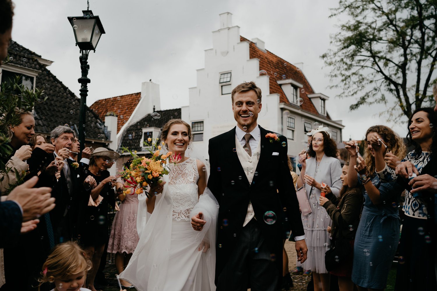Hesse and Inez, wedding in Naarden, wedding photograph by Mark Hadden, photo 10