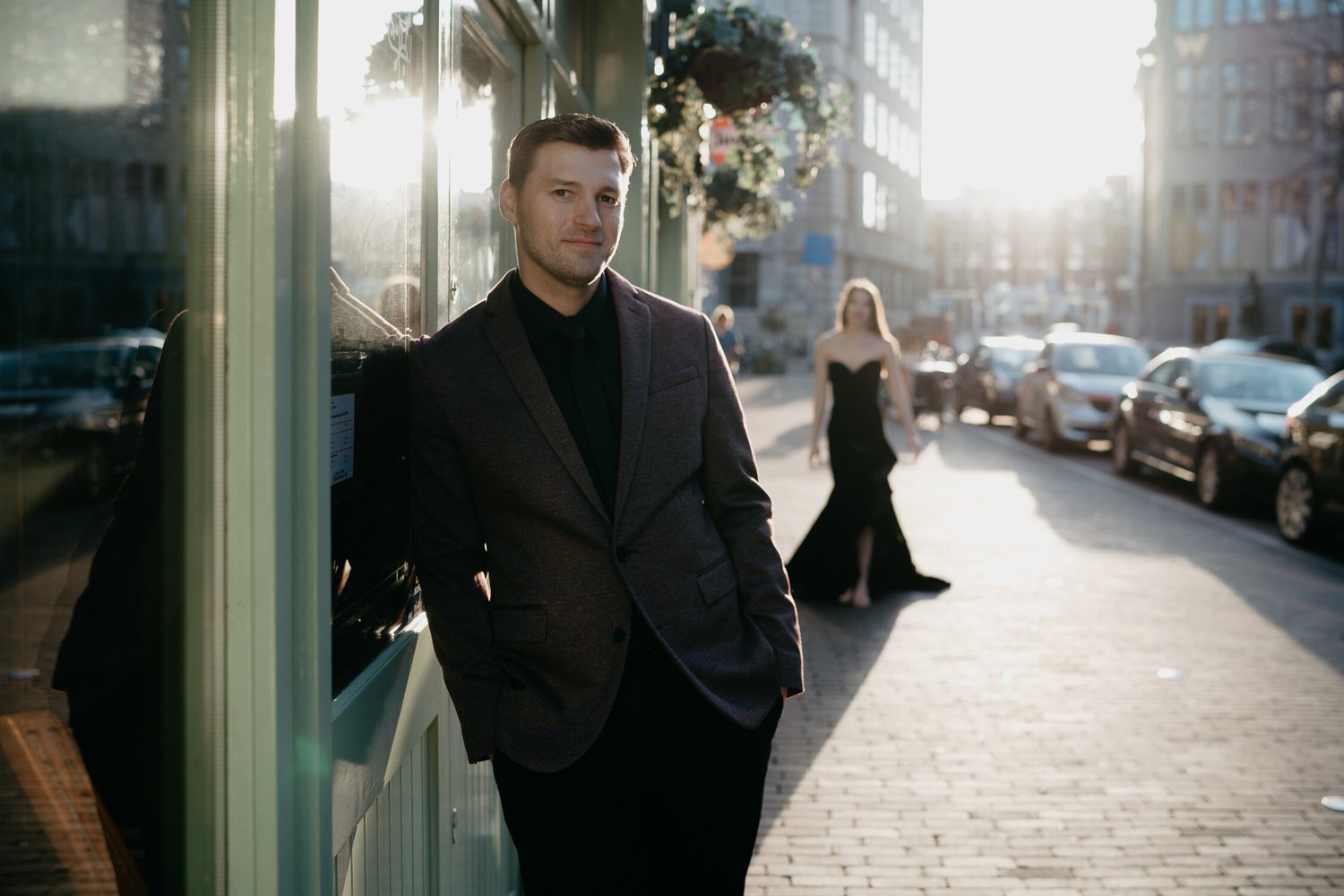 Andrew and Posie, engagement shoot, photograph by Mark Hadden, photo 32