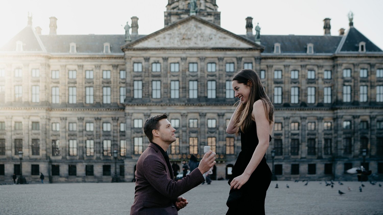 Andrew and Posie, engagement shoot, photograph by Mark Hadden, photo 1